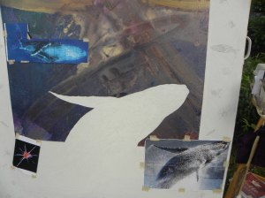 Calley O'Neill - Whale Painting