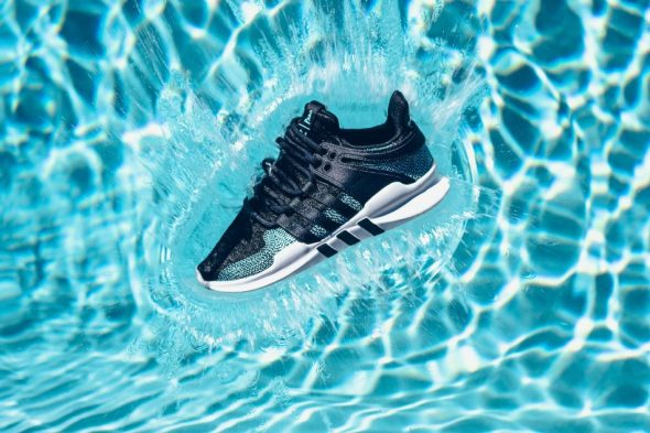 Parley and Adidas and ocean plastics